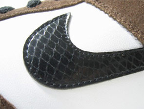 Nike SB Dunk Brown Snakeskin Sample