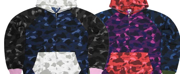 Different Colored Hoodies