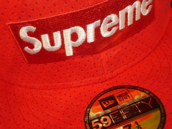 Supreme Crusher & Box Logo Ultra Suede Fitted