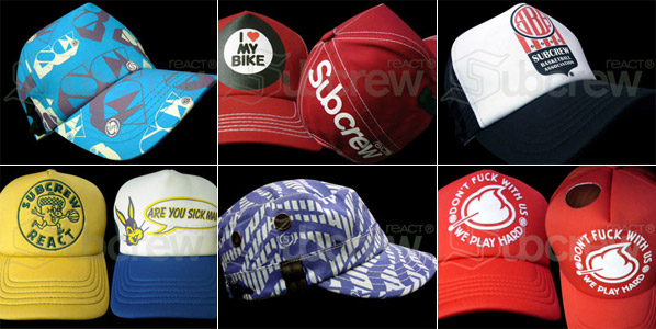 Subcrew Summer 2007 Hat Collection