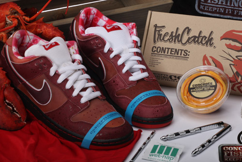 concepts nike sb lobster