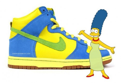 Nike SB Dunk High - Marge Simpson