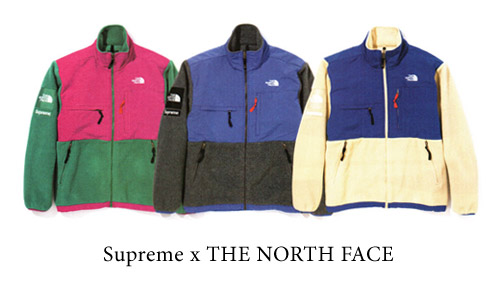 supreme x the north face fleece