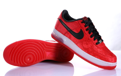 nike air force 1 clot red