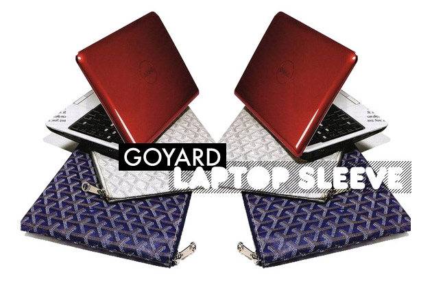 goyard computer sleeve