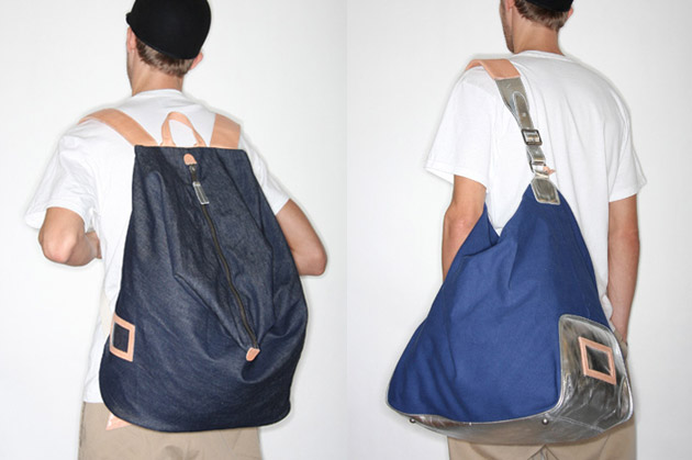 Eastpak x Raf Simons Sling Crossbody Bag - Blue Waist Bags, Bags