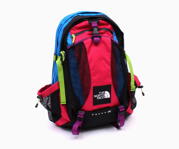 north face multicolor backpack