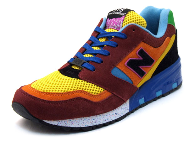 colourful new balance shoes