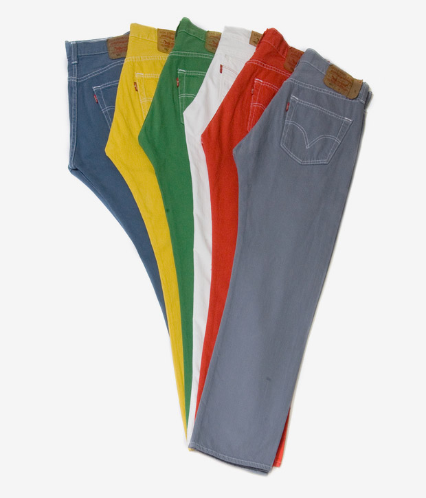 levi colored jeans