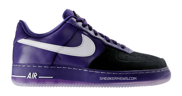 black and purple air force