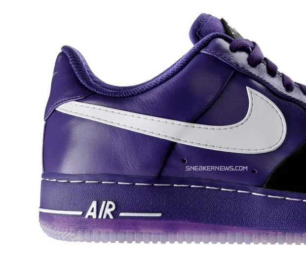 nike air force black purple