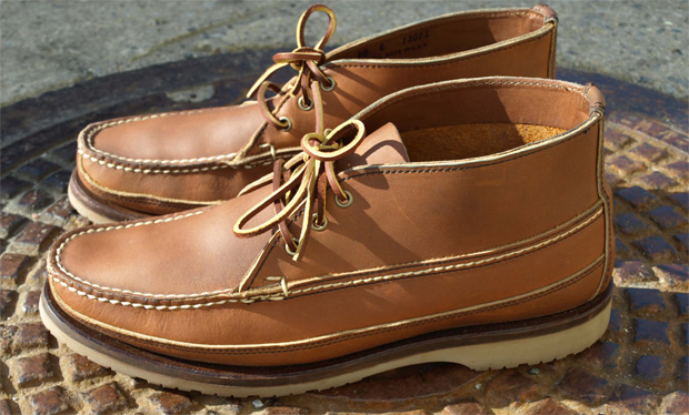 red wing loafer moccasin