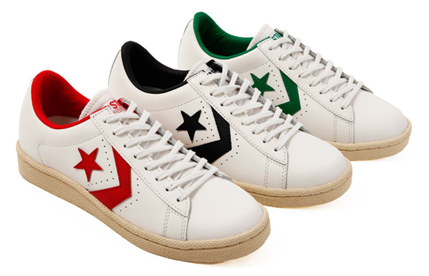 pro leather ox converse