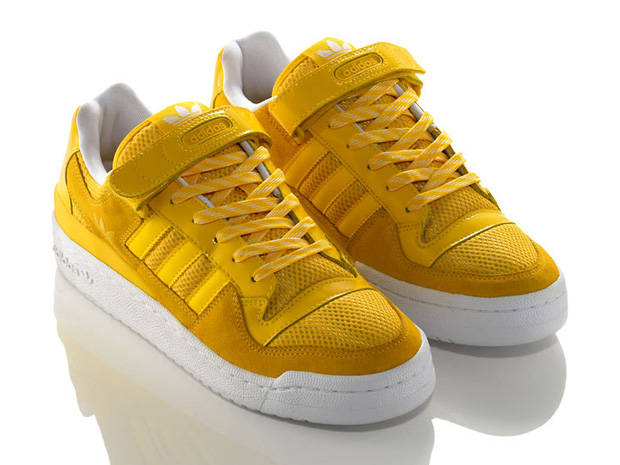 adidas forum mid yellow