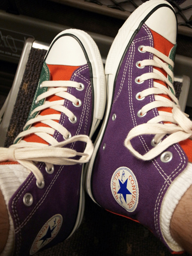 multicolor converse sneakers