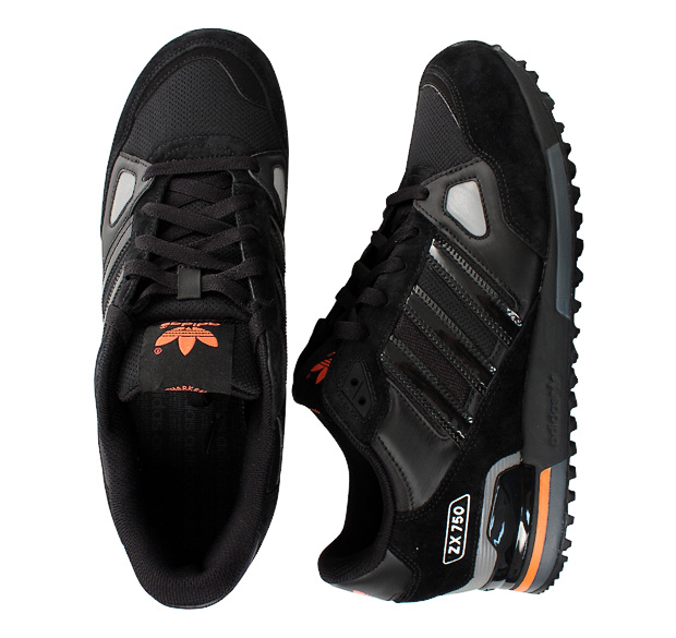 adidas zx 750 black and orange