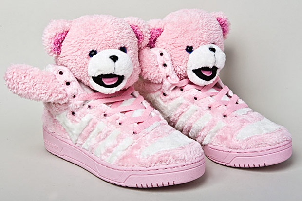 teddy bear shoes jeremy scott