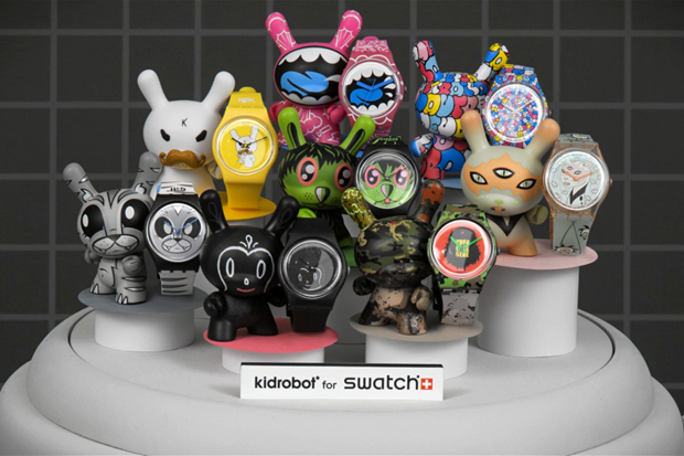 Kidrobot x Swatch Stop Motion Video