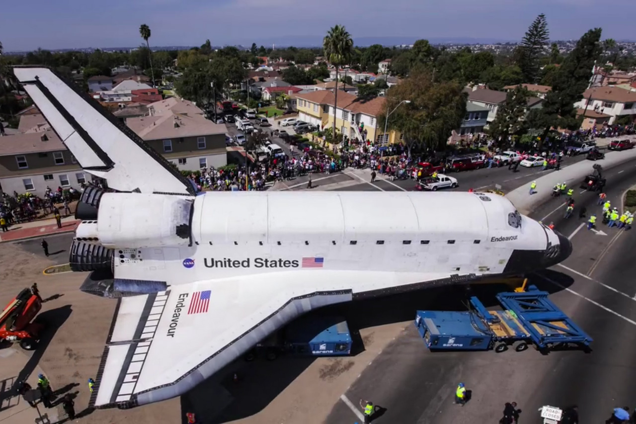 endeavour space shuttle booking