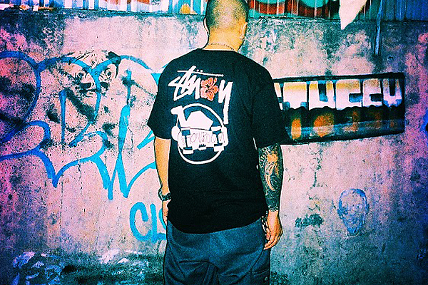 Stussy x Showroom "Skate Man" T-shirt | HYPEBEAST