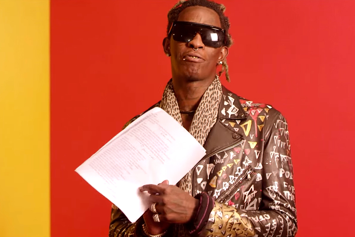 Young Thug Recites the Lyrics to Best Friend | HYPEBEAST