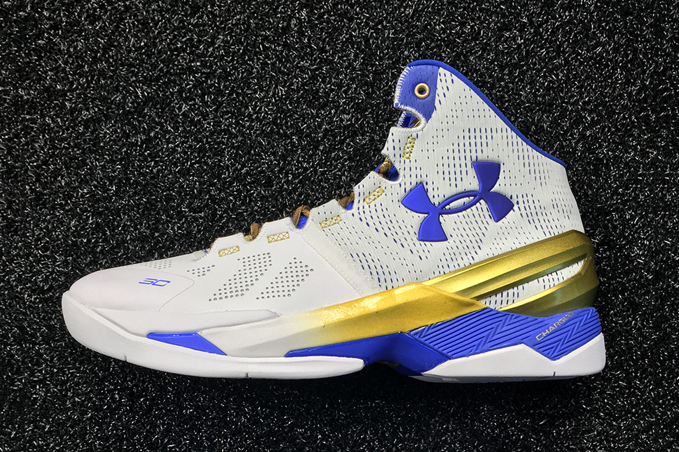Under Armour Stephen Curry 2 Gold Rings and Finals Player Exclusive 