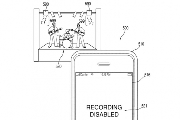 Apple patent, Snapping, Concerts