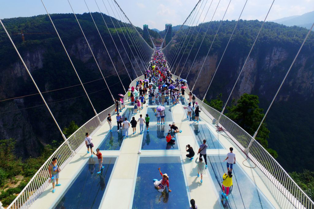 The Zhangjiajie Glass Bridge Is Now Open To The Public Hypebeast