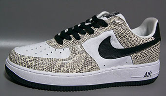 air force 1 snakeskin cocoa