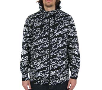 Fucking Awesome All Over Zip Up Hoody | HYPEBEAST