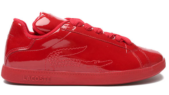 New Lacoste Patent Leather Sneakers | Hypebeast