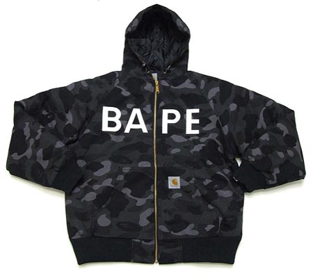 Bape X Carhartt Camo Hooded Jacket | Hypebeast