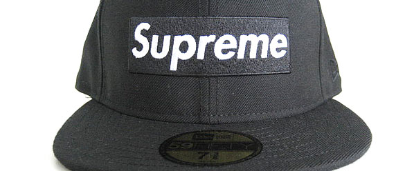 Supreme New Era Box Logo Fitted Caps | Hypebeast