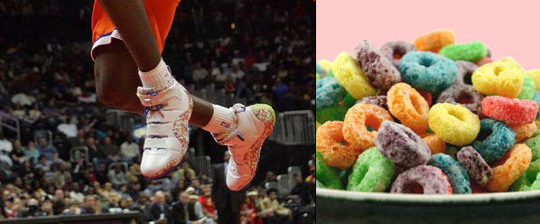 Nike Zoom LeBron IV PE "Fruity Pebbles"