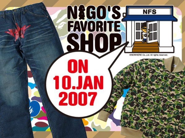 A Bathing Ape Nigo's Favorite Shop Latest Releases