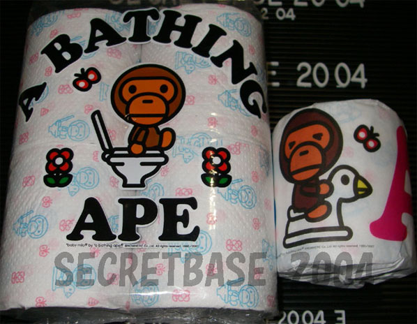 A Bathing Ape Toilet Paper