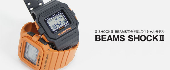 CASIO G-SHOCK G-5500BE BEAMS