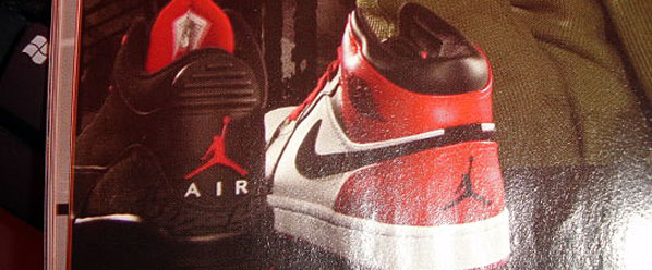 Nike Black/Red Air Jordan III