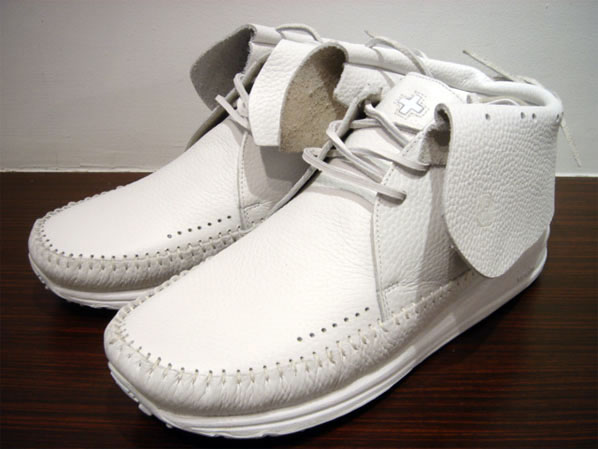New Visvim Footwear - White Collection