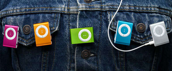 New Colors for the iPod Shuffle