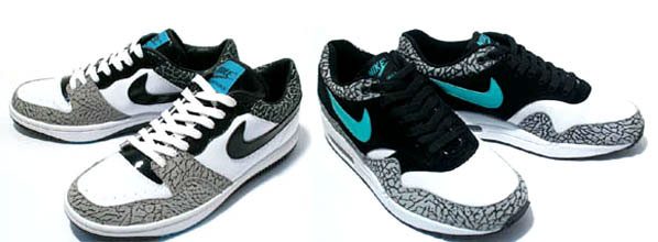 Nike Atmos Elephant Pack Air Max 1 & Court Force Low
