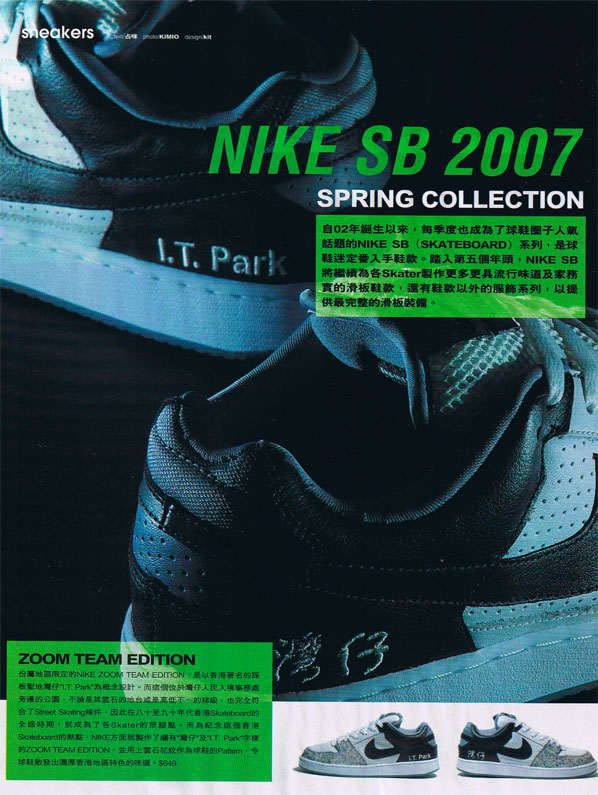 Nike SB Zoom Team Edition I.T. Park