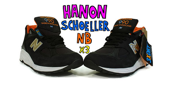 Hanon x Schoeller x New Balance M990HSN