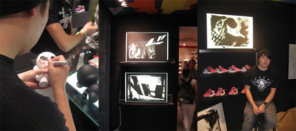 Methamphibian x DC Artist Project Release at Sneakers Gallery