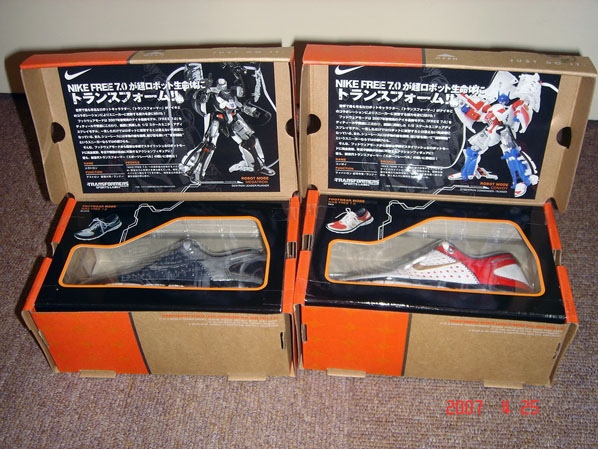 Nike Free x Transformer Megatron & Convoy