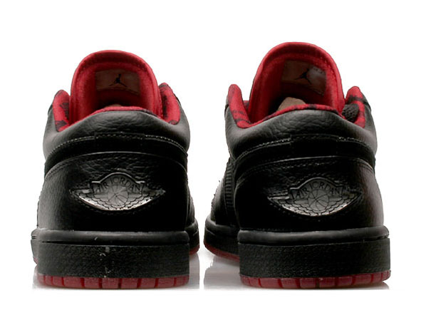 Air Jordan I Black/Red Low
