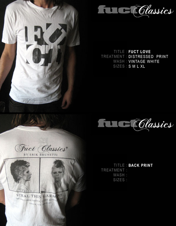 FUCT Retro Classic T-shirts | Hypebeast