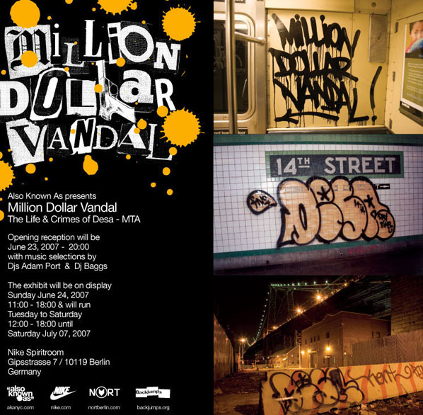 Million Dollar Vandal - The Life and Crimes of Desa