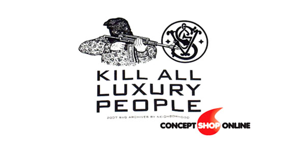 SVG Archives Kill All Luxury People T-shirt