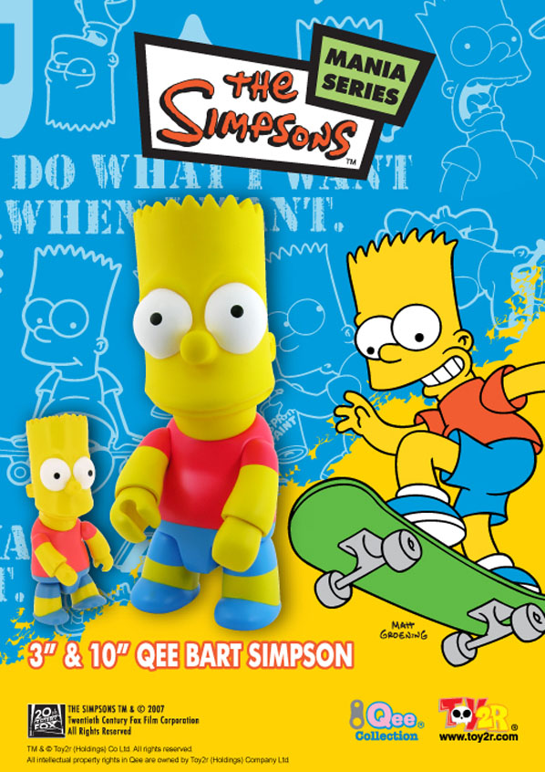 Bart Simpson Qee Figure
